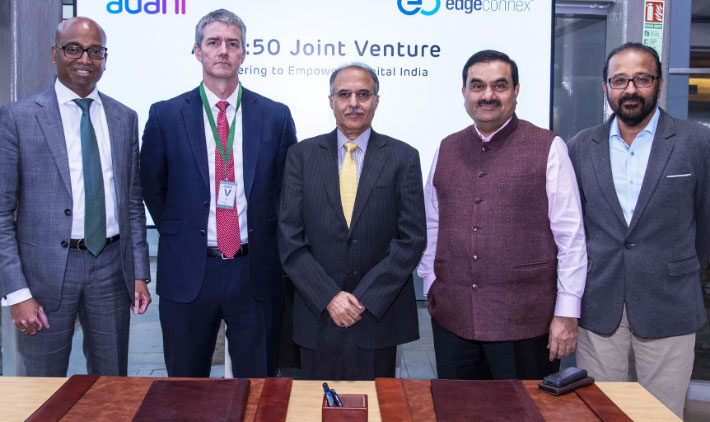 A fifty-fifty Indian data centre venture, and the decade it has not priced
