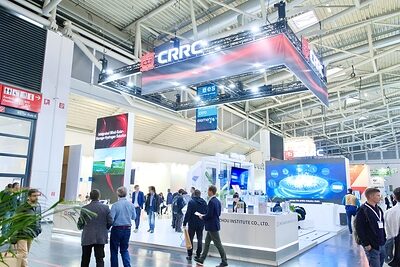 At a European solar fair, a Chinese institute sells the whole grid