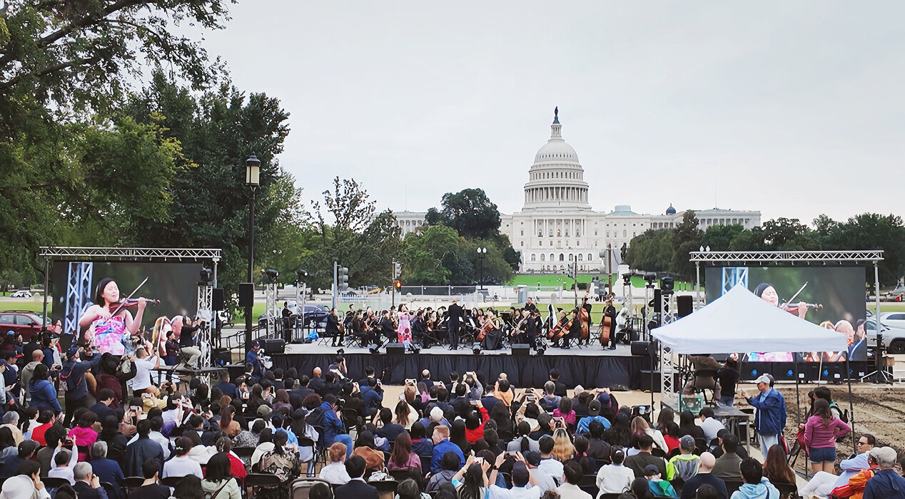 Shanghai cultural exchange event held on the National Mall in Washington