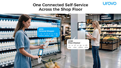 Self-service leaves the kiosk and follows the shopper around the store