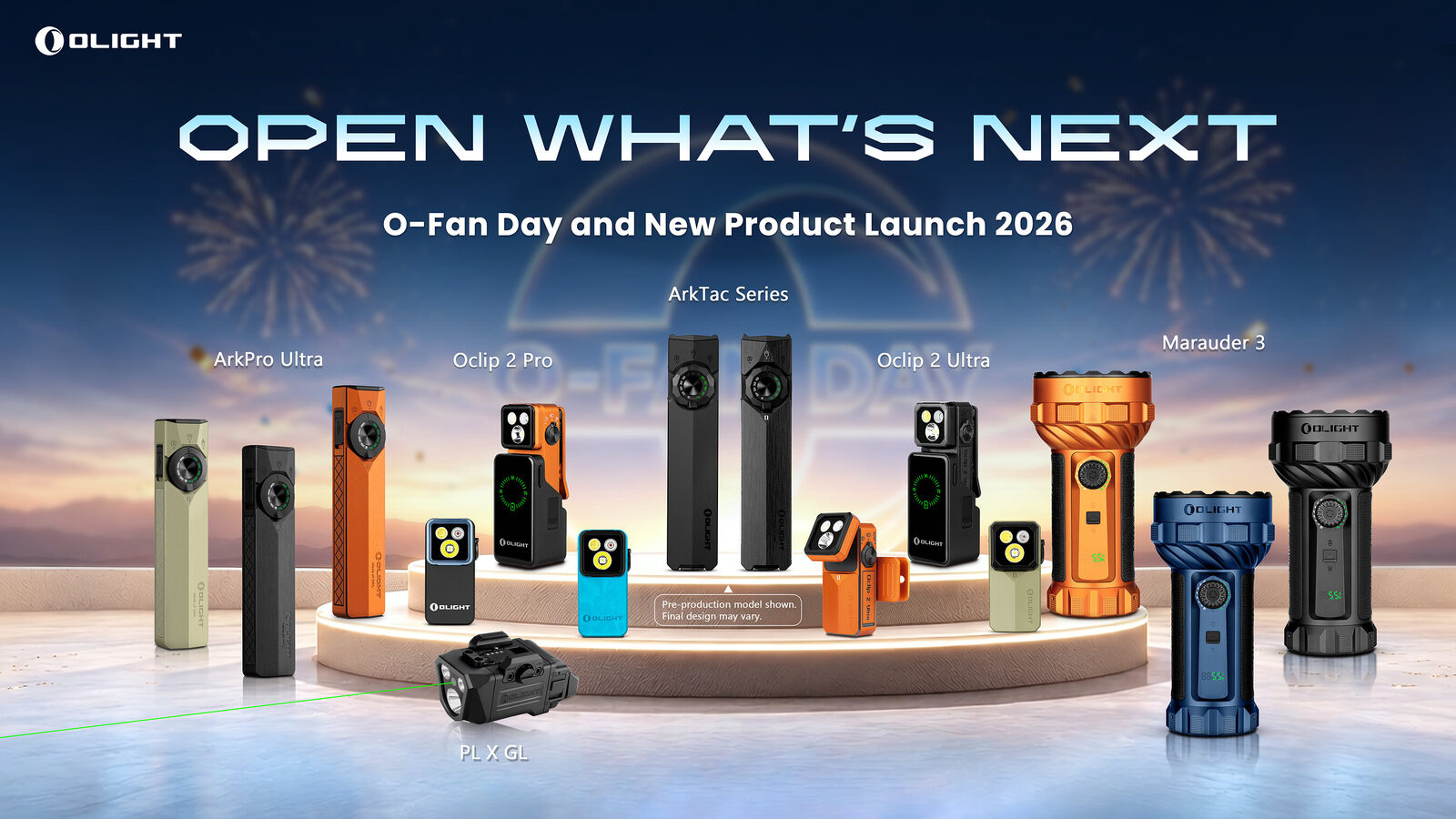 Olight adds tactical ArkTac line and Amber Orange ArkPro Ultra