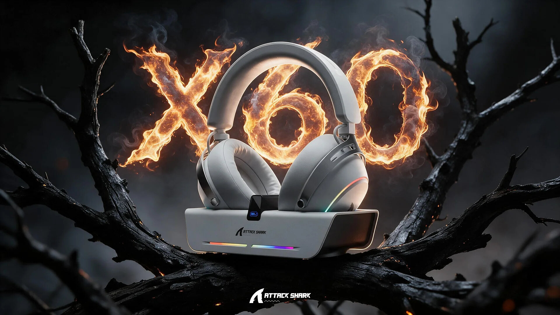 ATTACK SHARK X60 headset to ship November 4 with charging dock