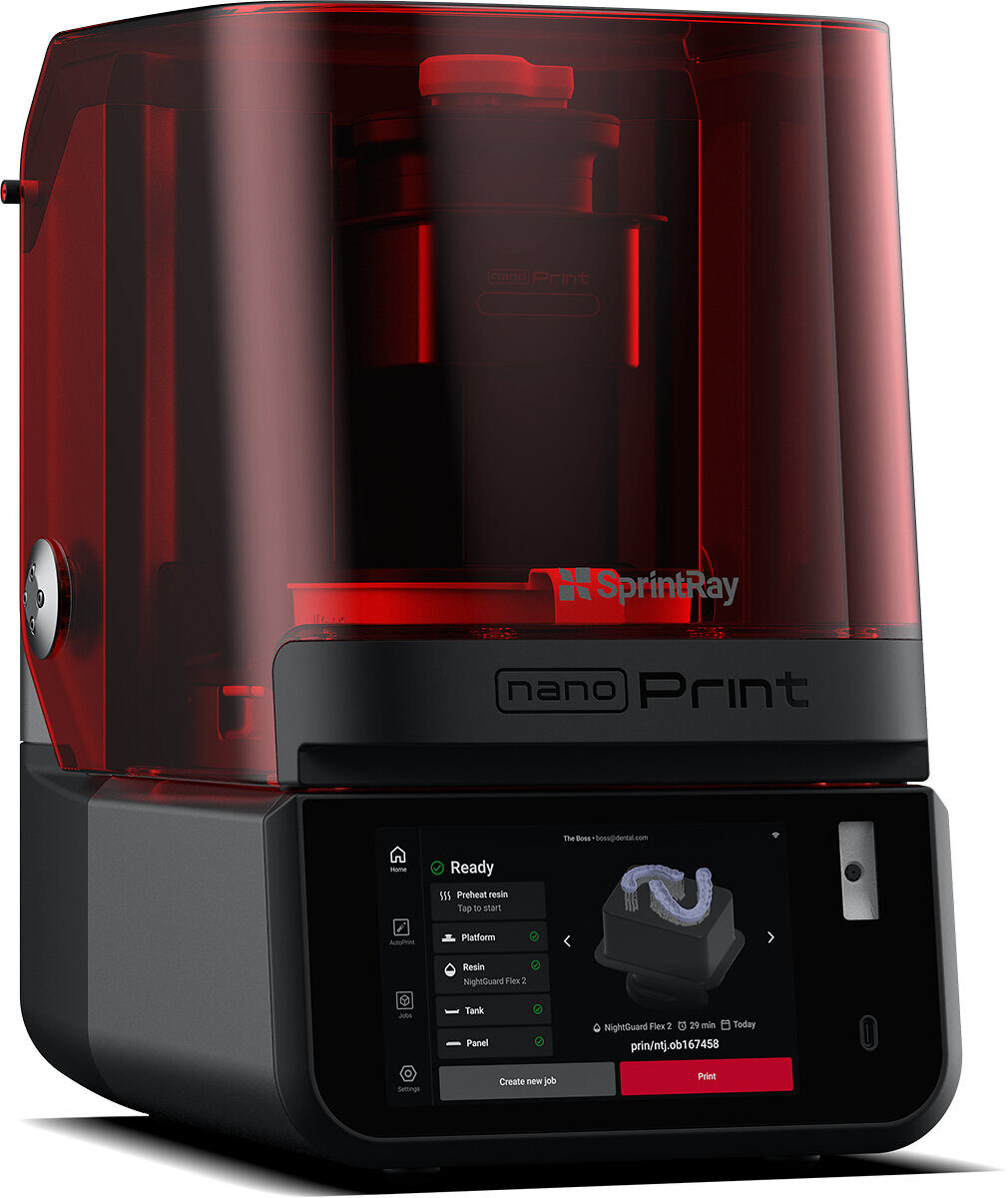 SprintRay adds intraoral scanner and compact chairside line at 3DNext