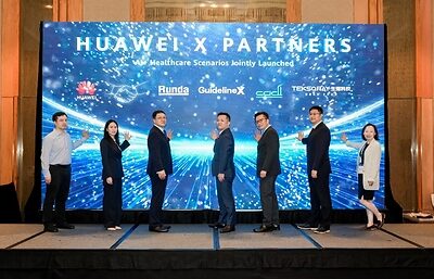 Huawei brings four hospital systems to a health-tech show
