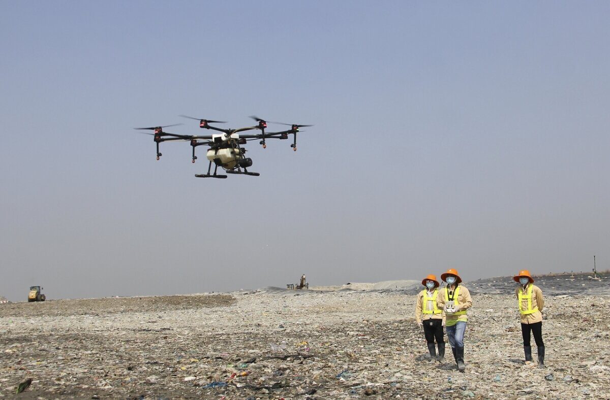 California Waste Solutions Prepares Drone Program at Vietnam Waste Facility