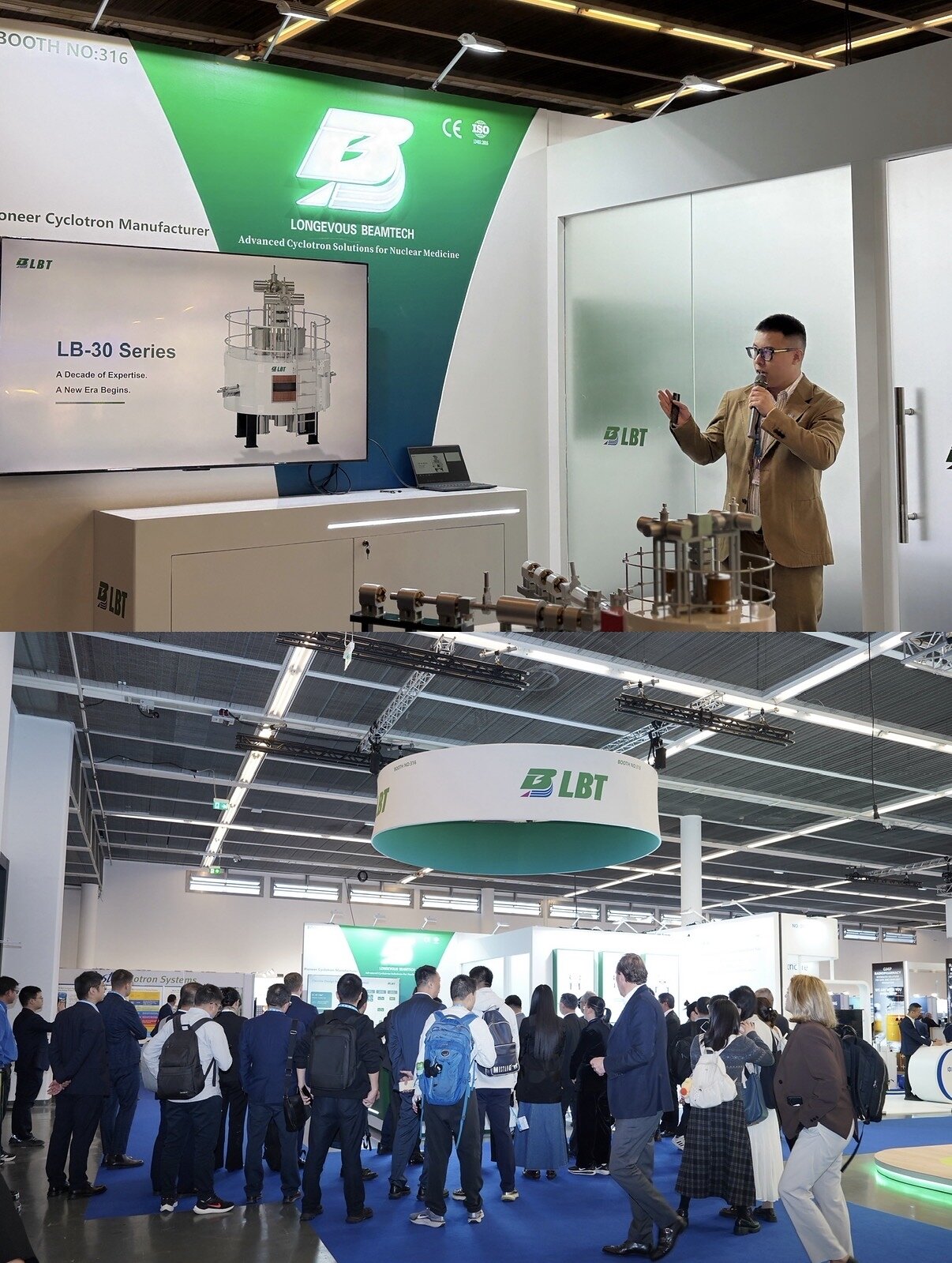LBT unveils 30 MeV medical cyclotron platform at EANM 2026