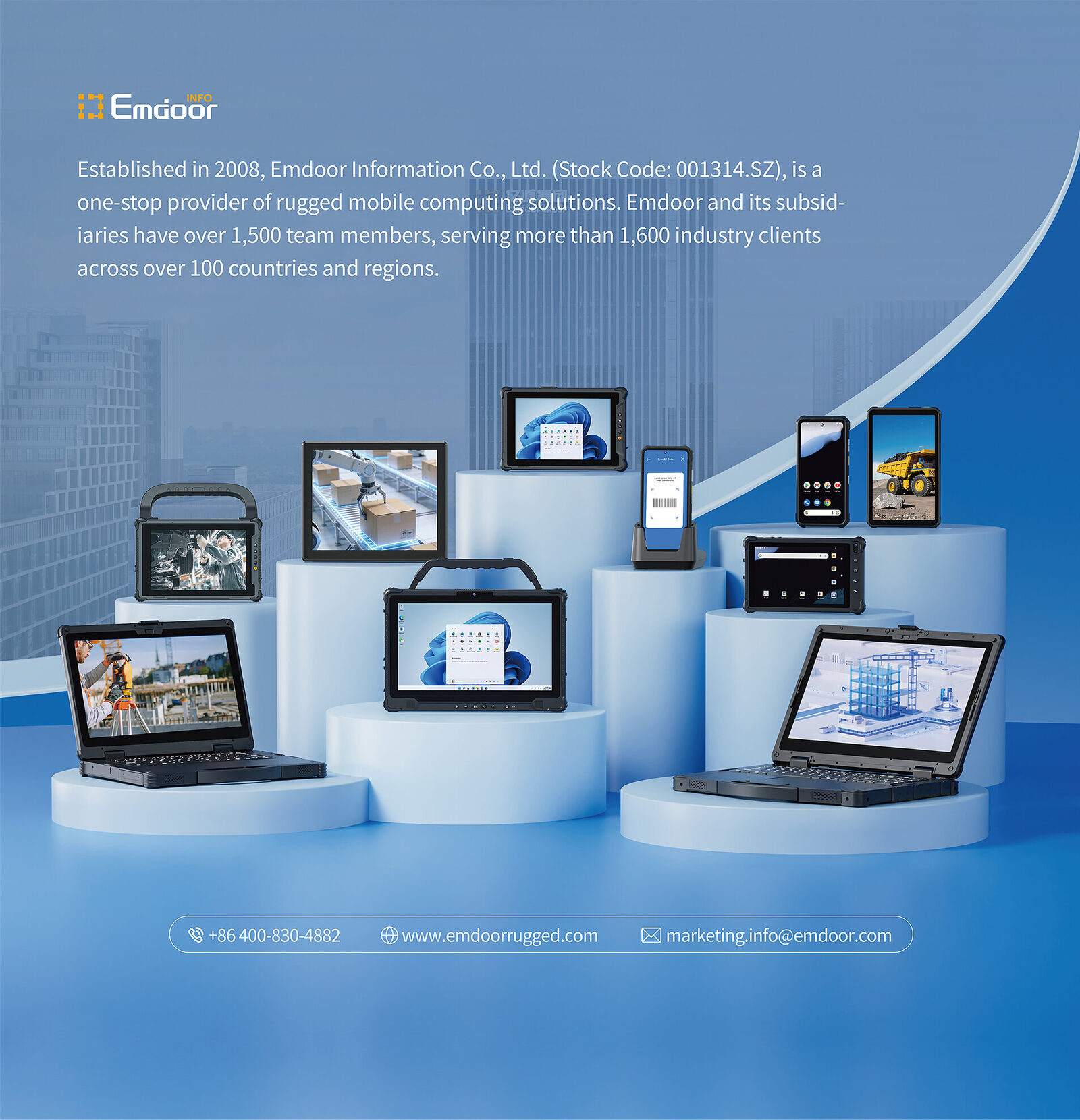 Emdoor Information marks 18 years of rugged computing