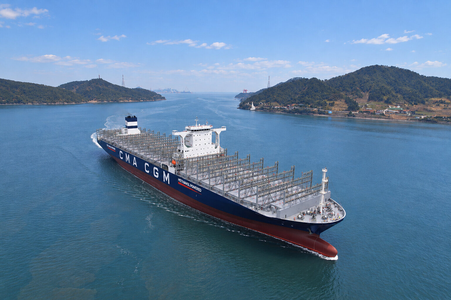 HD Hyundai Delivers First Lashing-Free Container Ship