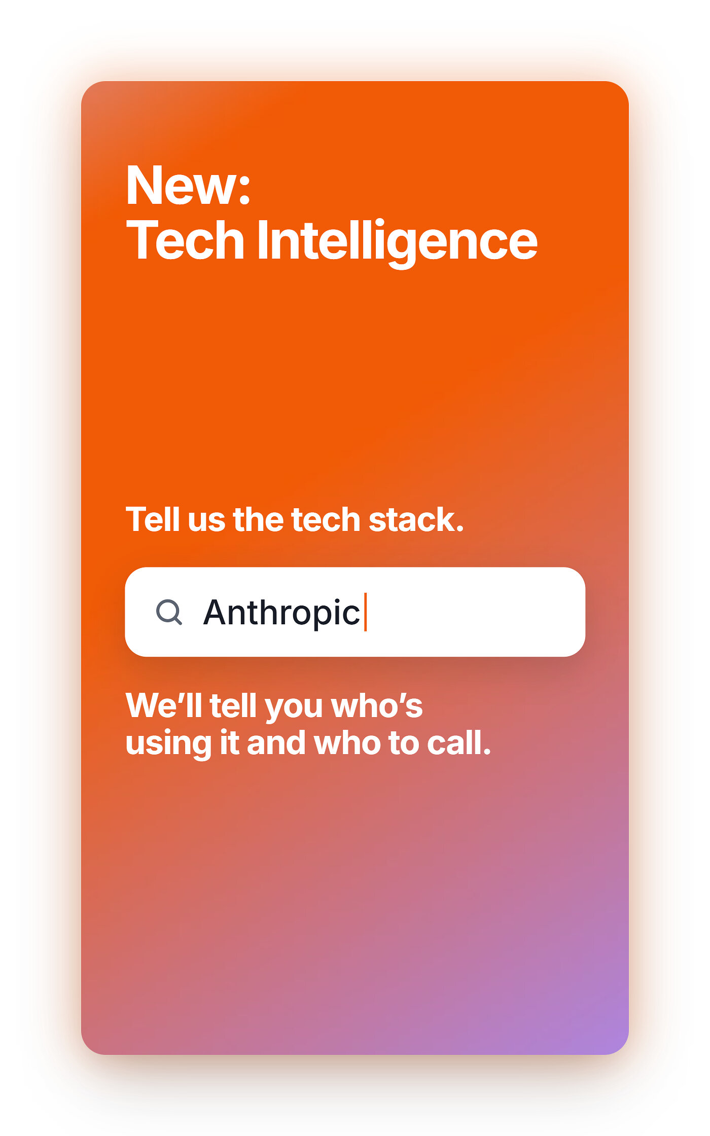 Firmable launches Tech Intelligence to show what prospects run