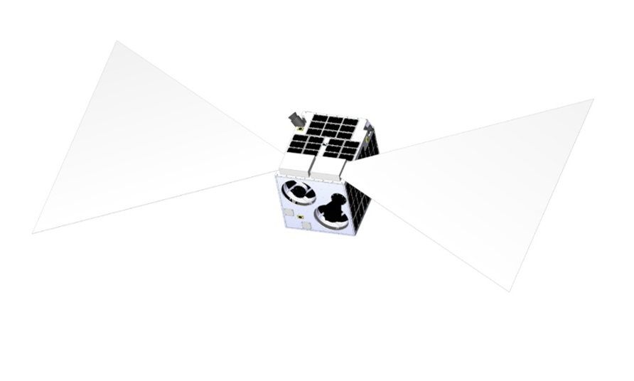 A drag sail that would bring small satellites down sooner